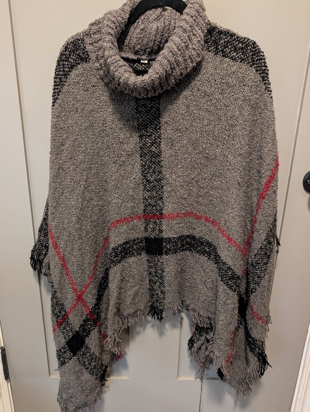 Cowl Neck Poncho